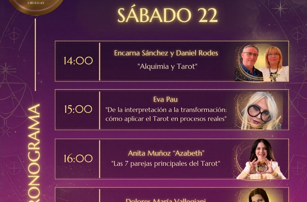 Del 17_al 23 agosto VI congreso de tarot de Uruguay